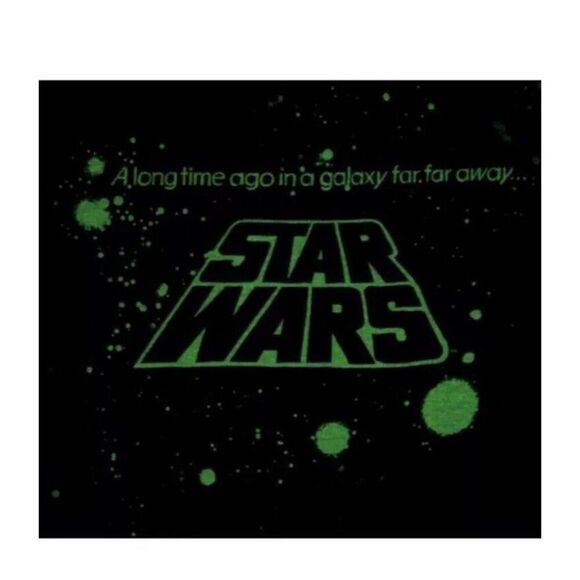 NEW Star Wars Men's War Of Wars T-Shirt Size 2X Navy Glows In The Dark - Picture 3 of 5